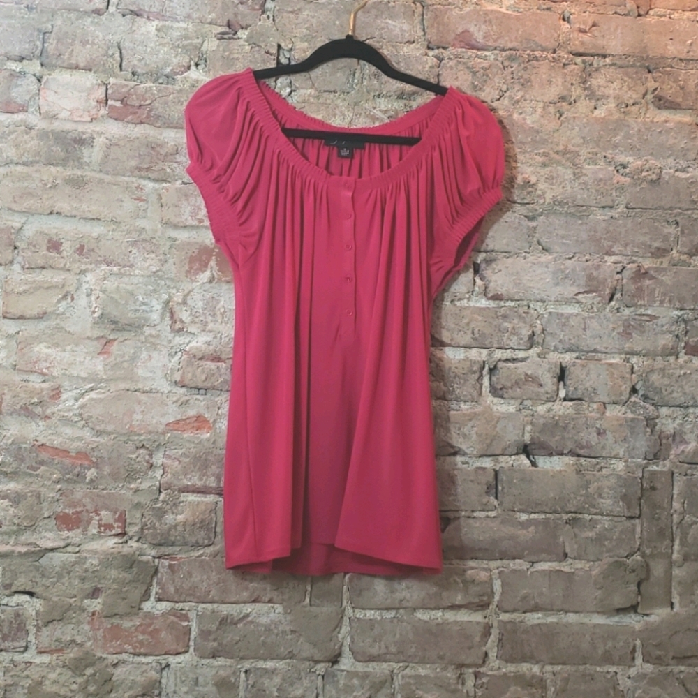 Josephine pink blouse size medium under 25 dollars